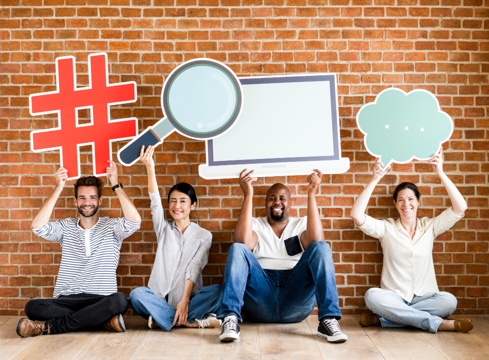 Hashtag adalah salah satu strategi social media marketing.