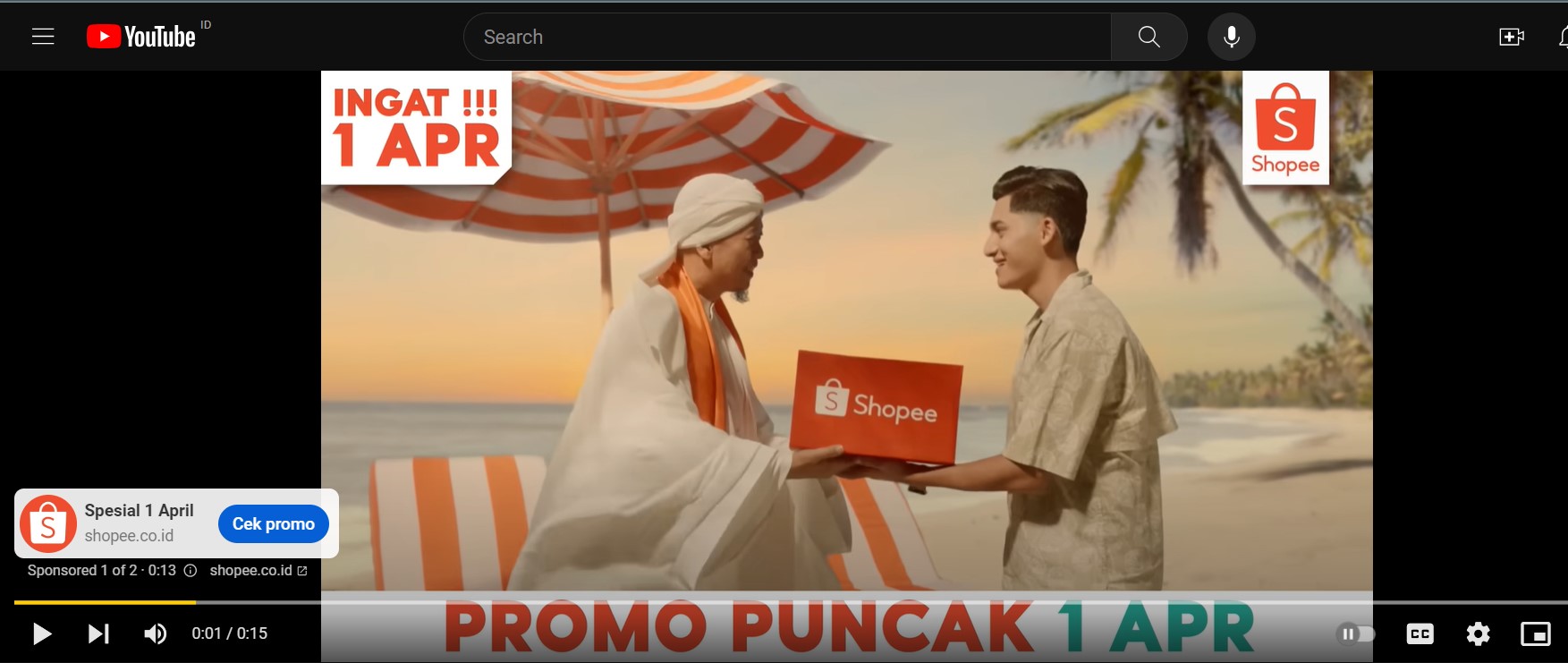 contoh Google display network di video